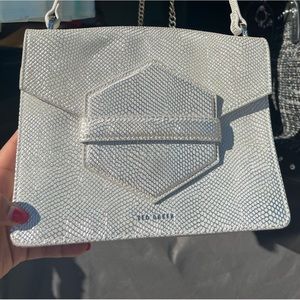 Ted Baker silver crossbody
